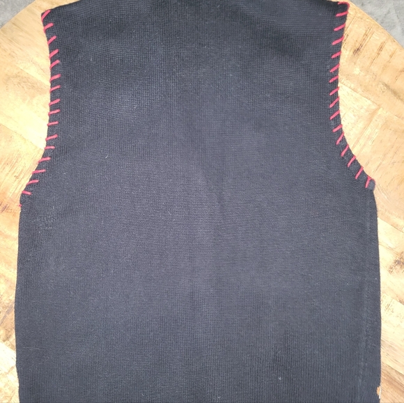 SOLD Vintage Susan Bristol holiday Vest - Picture 5 of 5